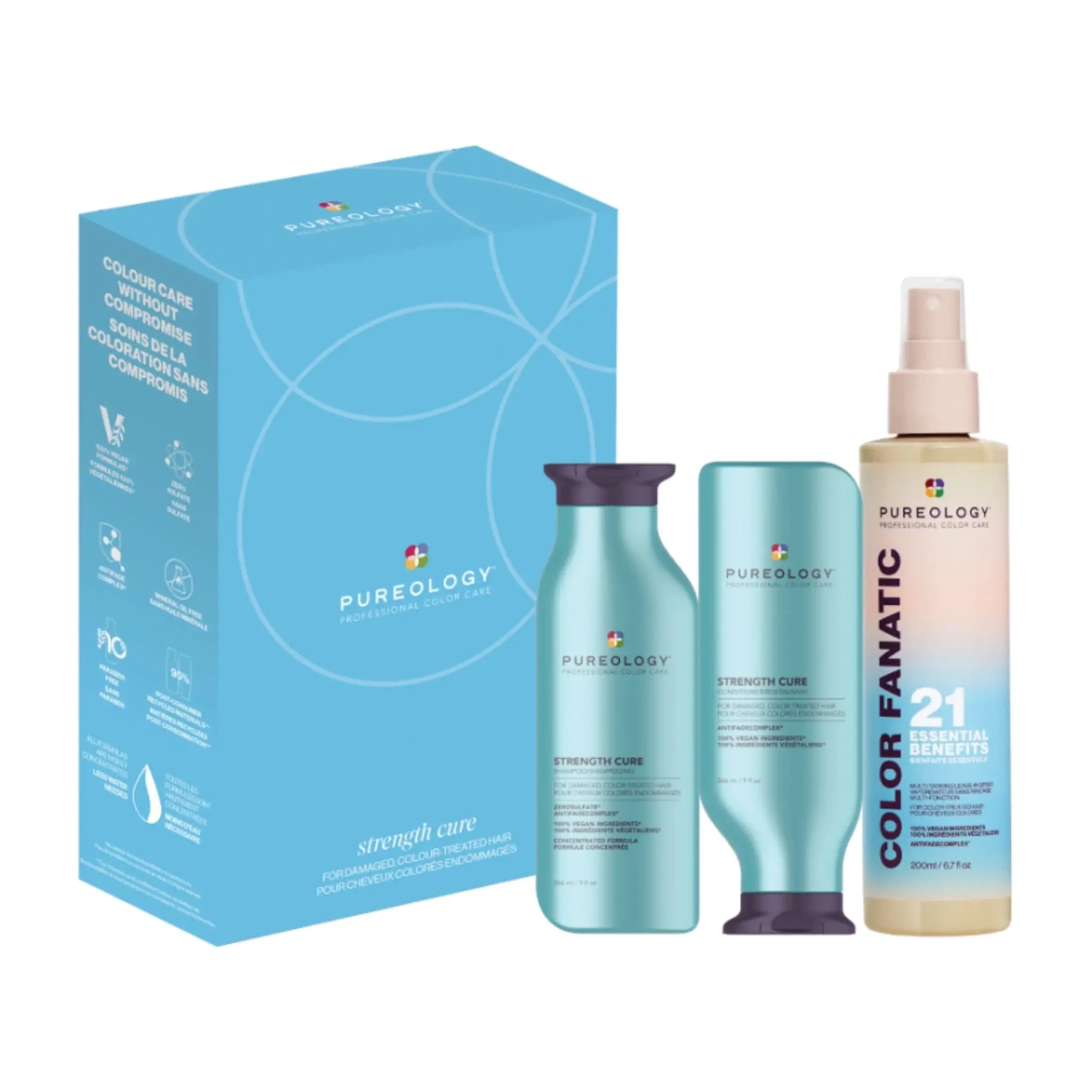 Pureology Trio printemps strength cure Haircoast extensions
