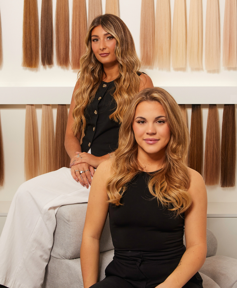 Image de Meghan et Marie-Ève de chez Haircoast Extensions