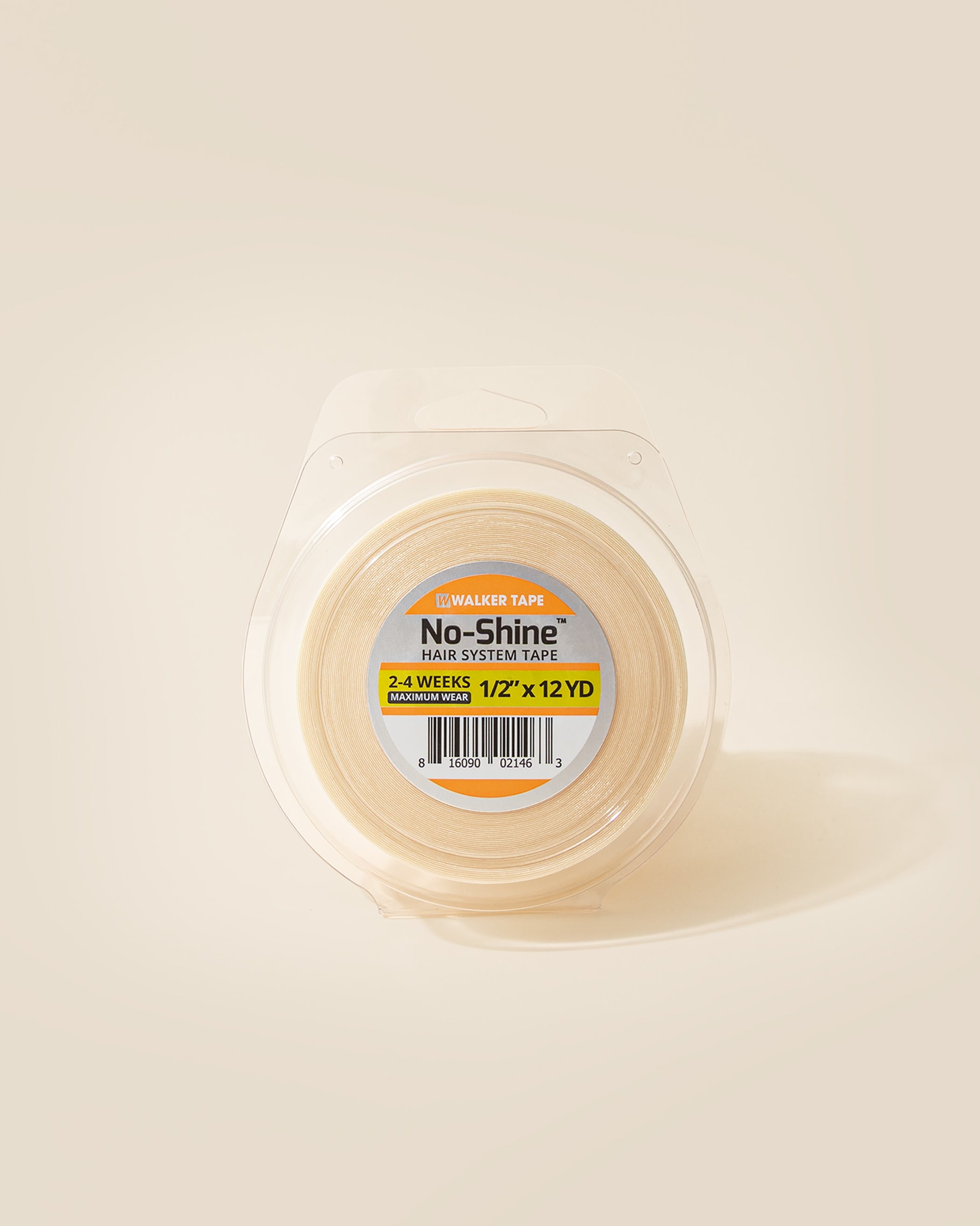 Double-sided adhesive roller, no shine